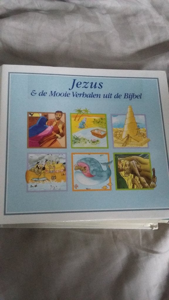 kinder voorleesmap bijbelse verhalen, Ophalen of Verzenden, Zo goed als nieuw