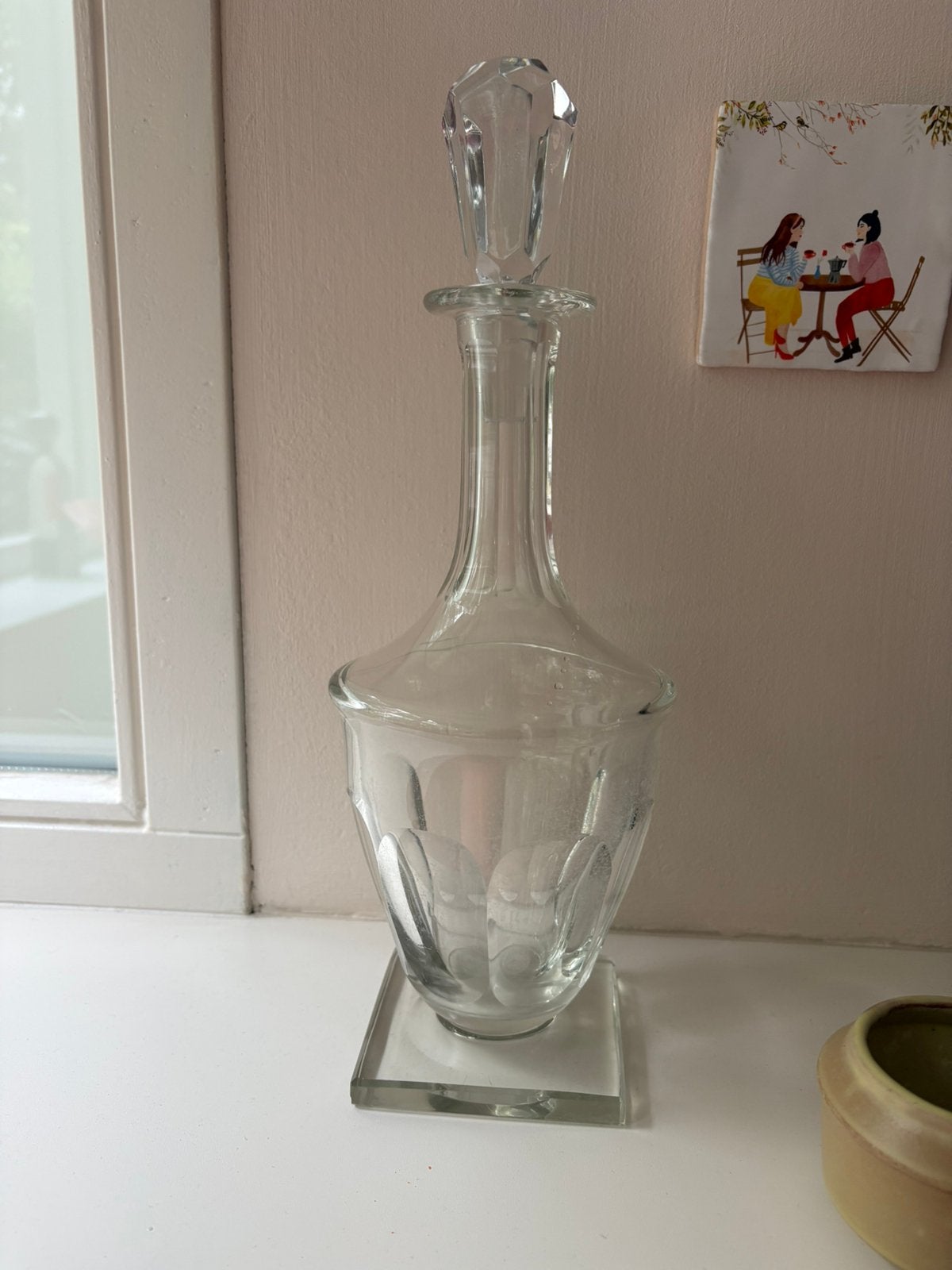 Karaf / Decanter kristal, Moser, Verzenden