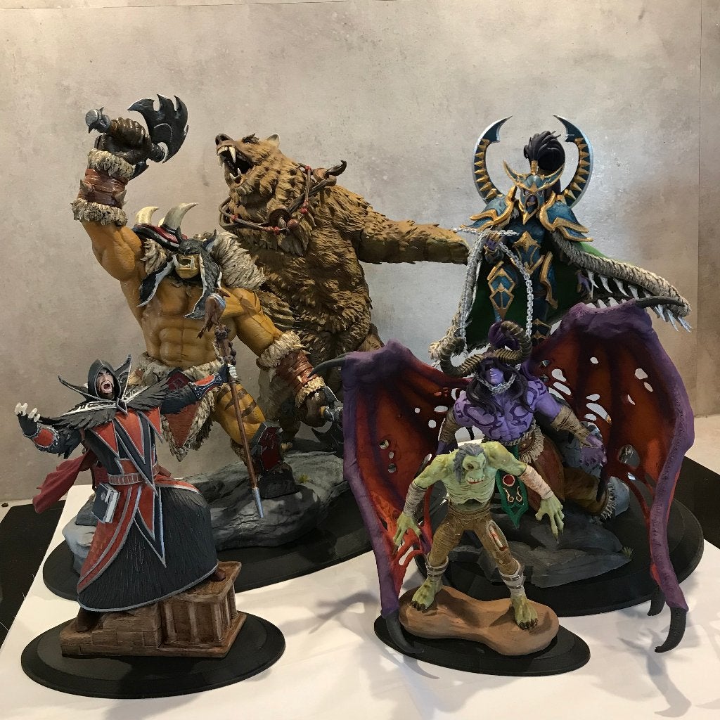 Handgeschilderde World of Warcraft figuren, Ophalen, Nieuw