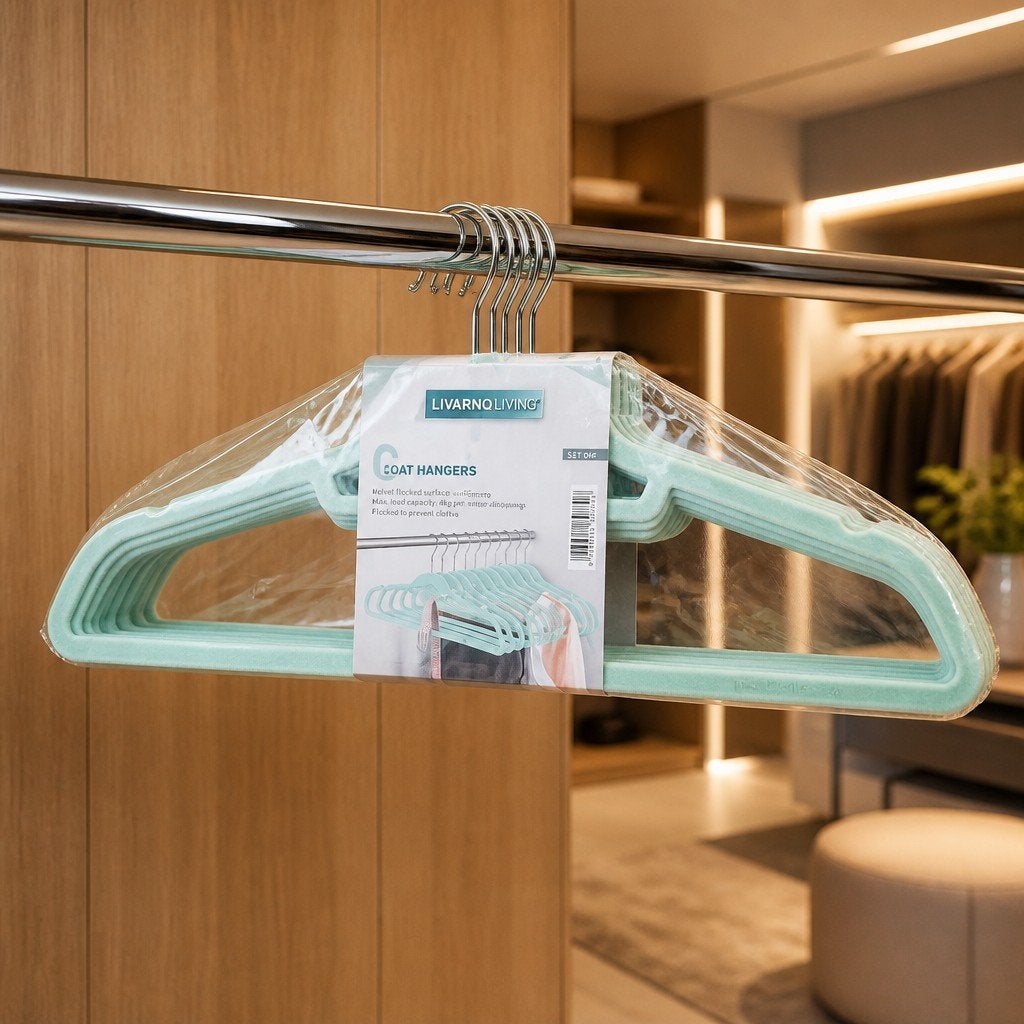 Nieuwe groene stoffen kledinghangers (10 stuks), Ophalen of Verzenden, Nieuw, Overige materialen, Kinderen en Volwassenen