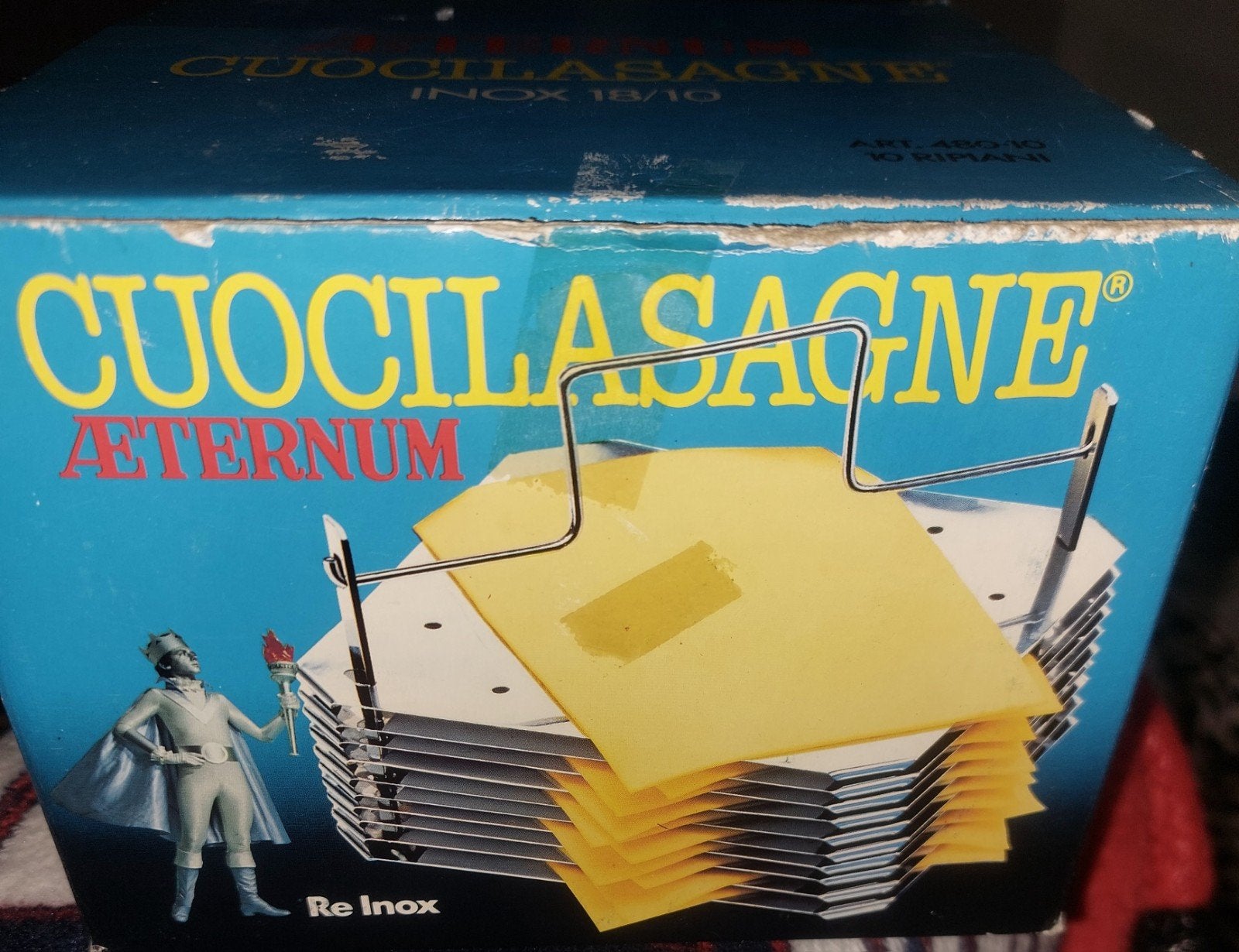 Aeternum Cuocilasagne Inox 18/10 - Lasagne Kookrek, Overige typen, Ophalen of Verzenden, Metaal, Overige merken