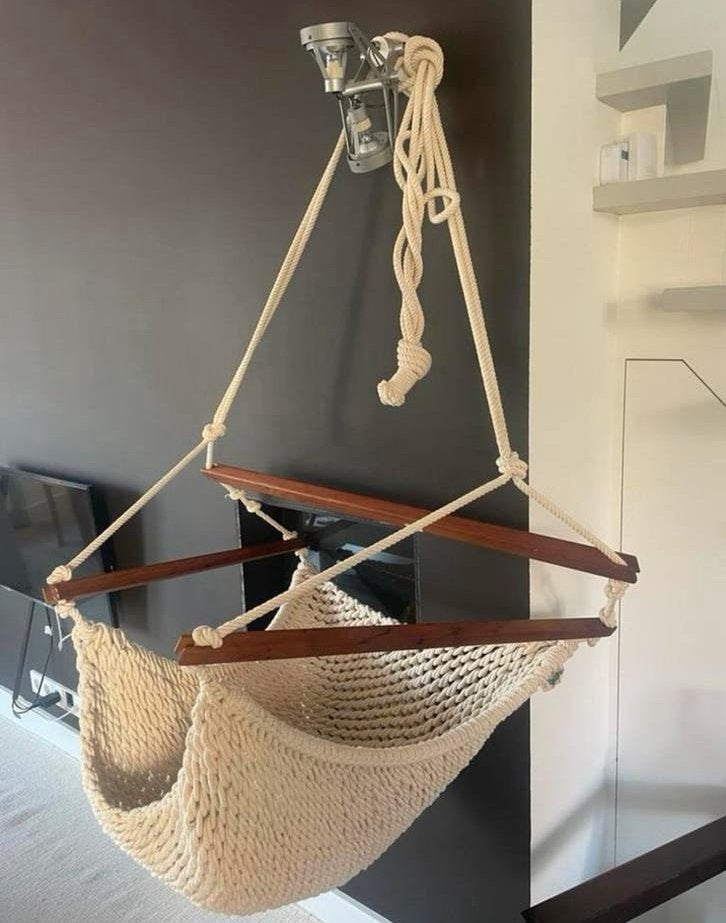 Mira Art baby hangmat macrame, Tuin en Terras, Ophalen of Verzenden, Zo goed als nieuw