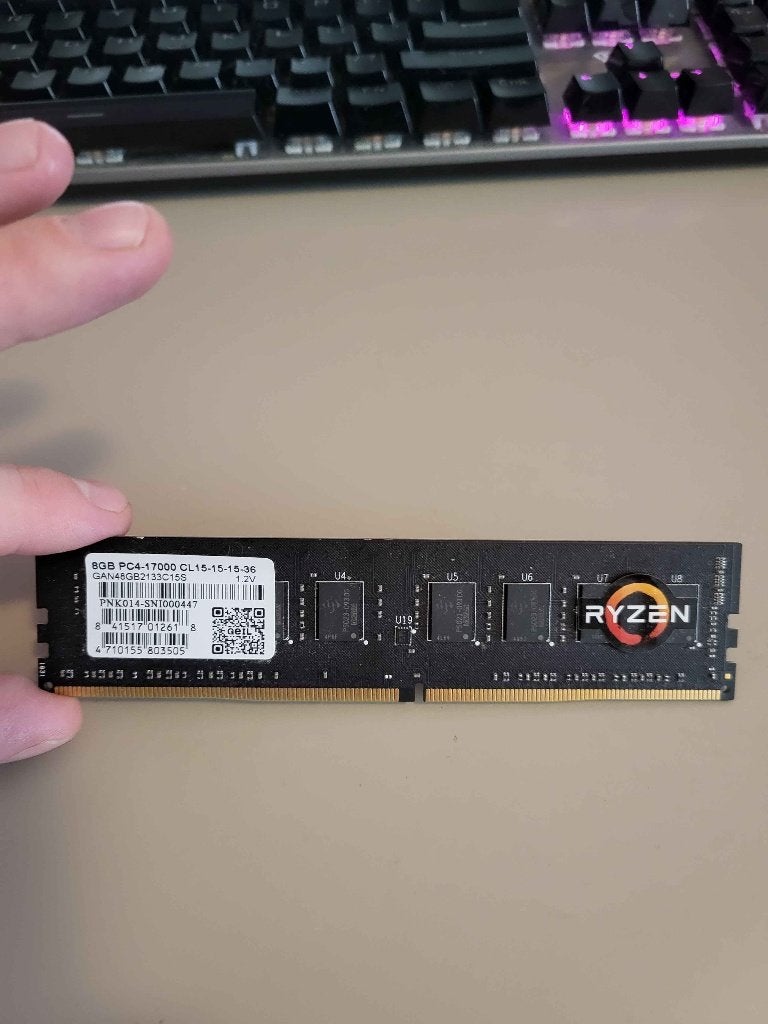 Geil 8GB (2x 4GB) DDR4 2133MHz (PC4-17000) Werkgeheugen, DDR4, 8 GB, Refurbished, Ophalen of Verzenden