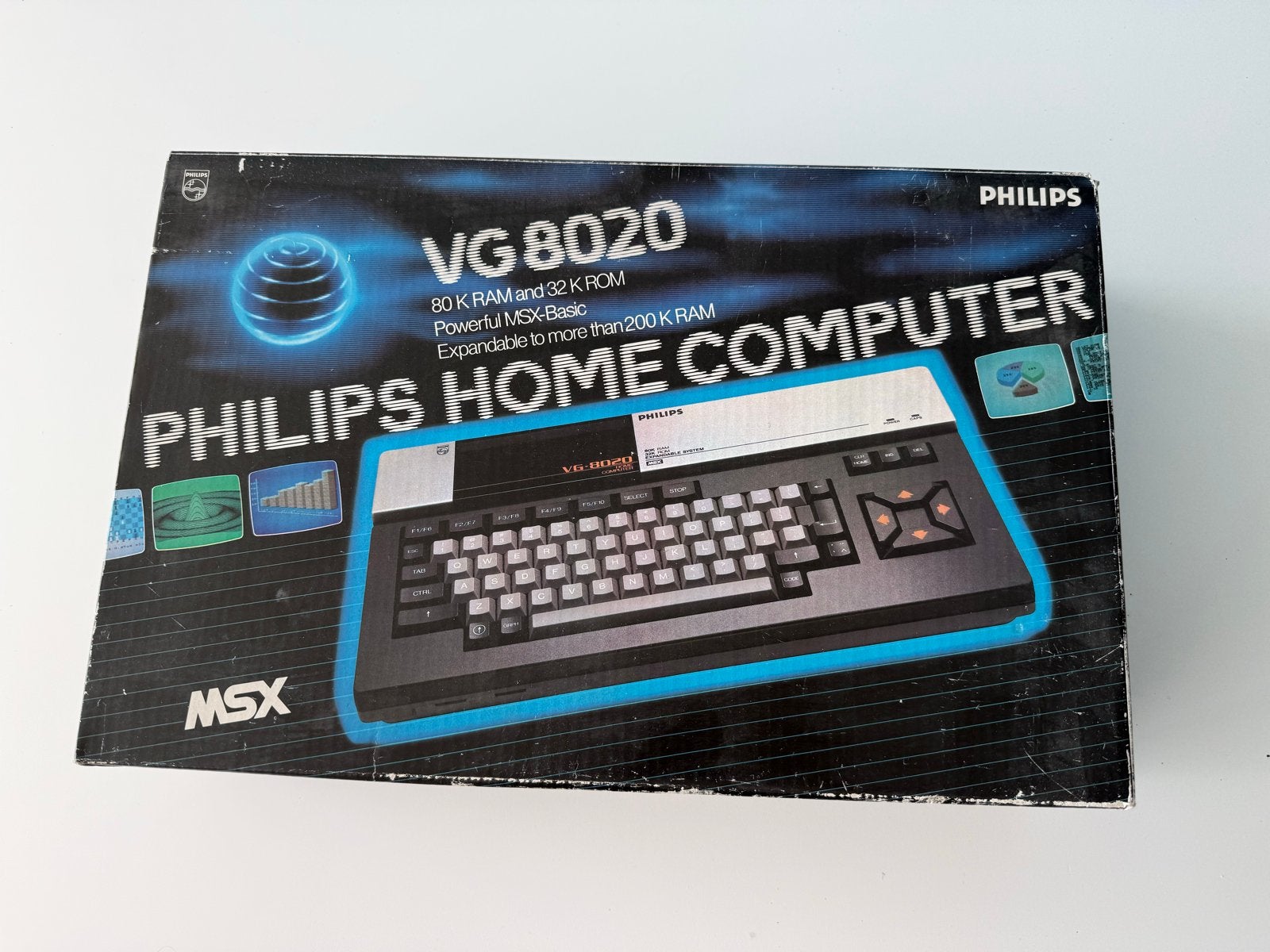 Philips VG 8020 MSX Home Computer met spellen en accessoires, Ophalen of Verzenden
