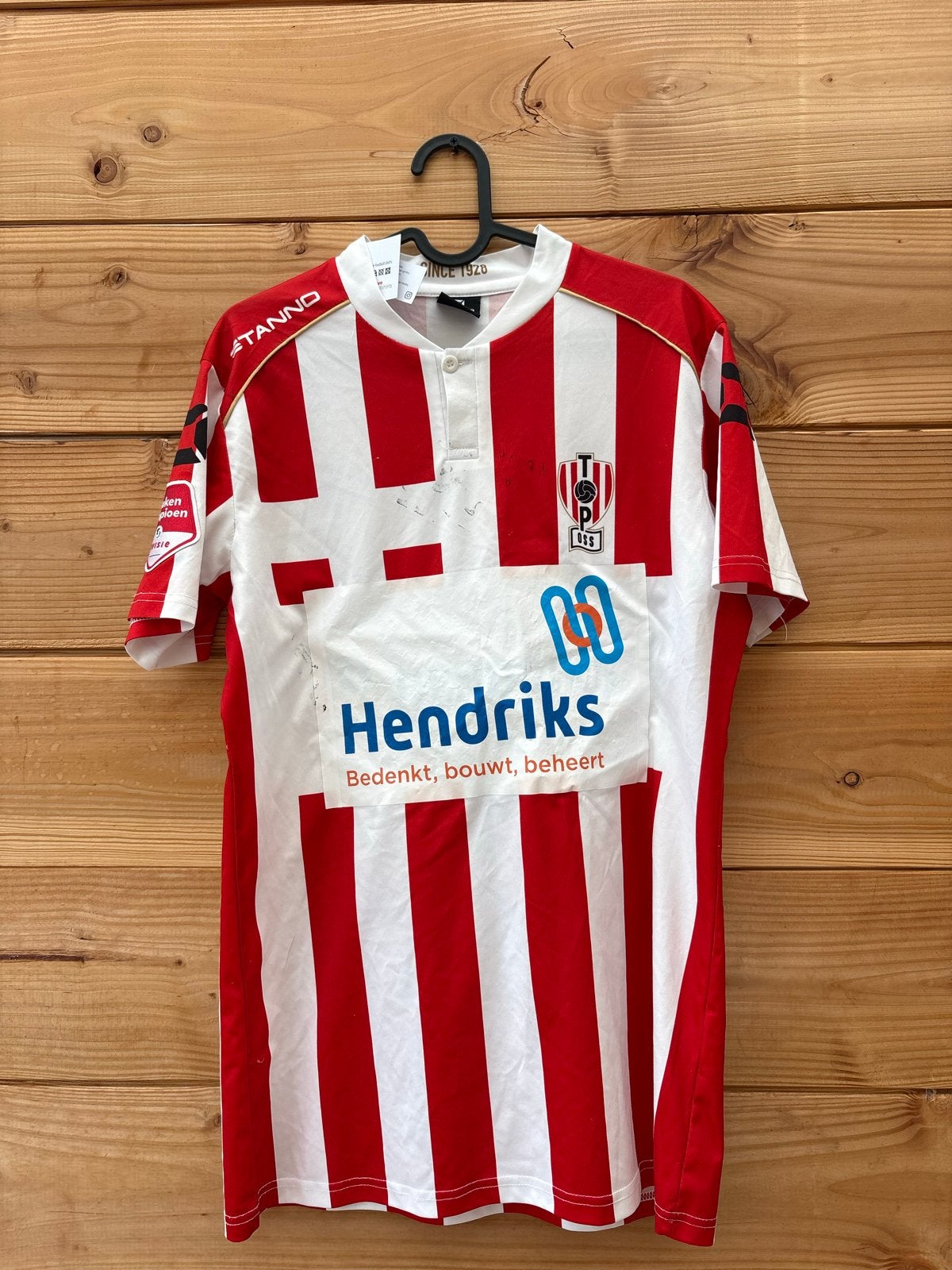 Top Oss wedstrijdgedragen shirt - Stiftvlekken - Maat L, Ophalen of Verzenden