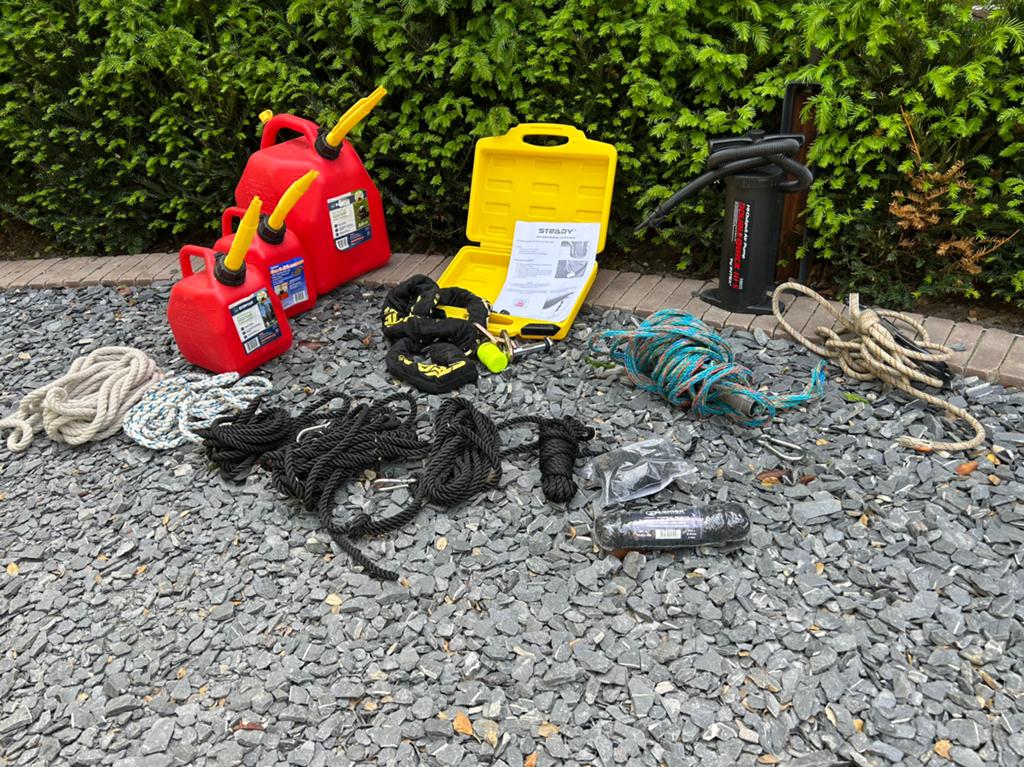 Accessoires boot met STEADY anti-diefstalketting, Ophalen, Zo goed als nieuw, Overige typen