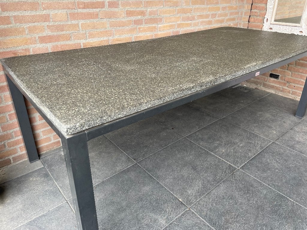 Tuintafel Bellagio 100mm x 220mm, Tuin en Terras, Tuintafels, Ophalen, Gebruikt, Rechthoekig, Aluminium