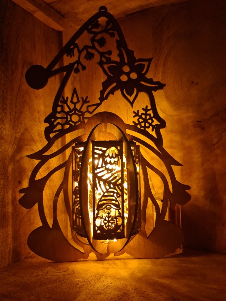 Houten kerstlantaarn, Ophalen, Nieuw