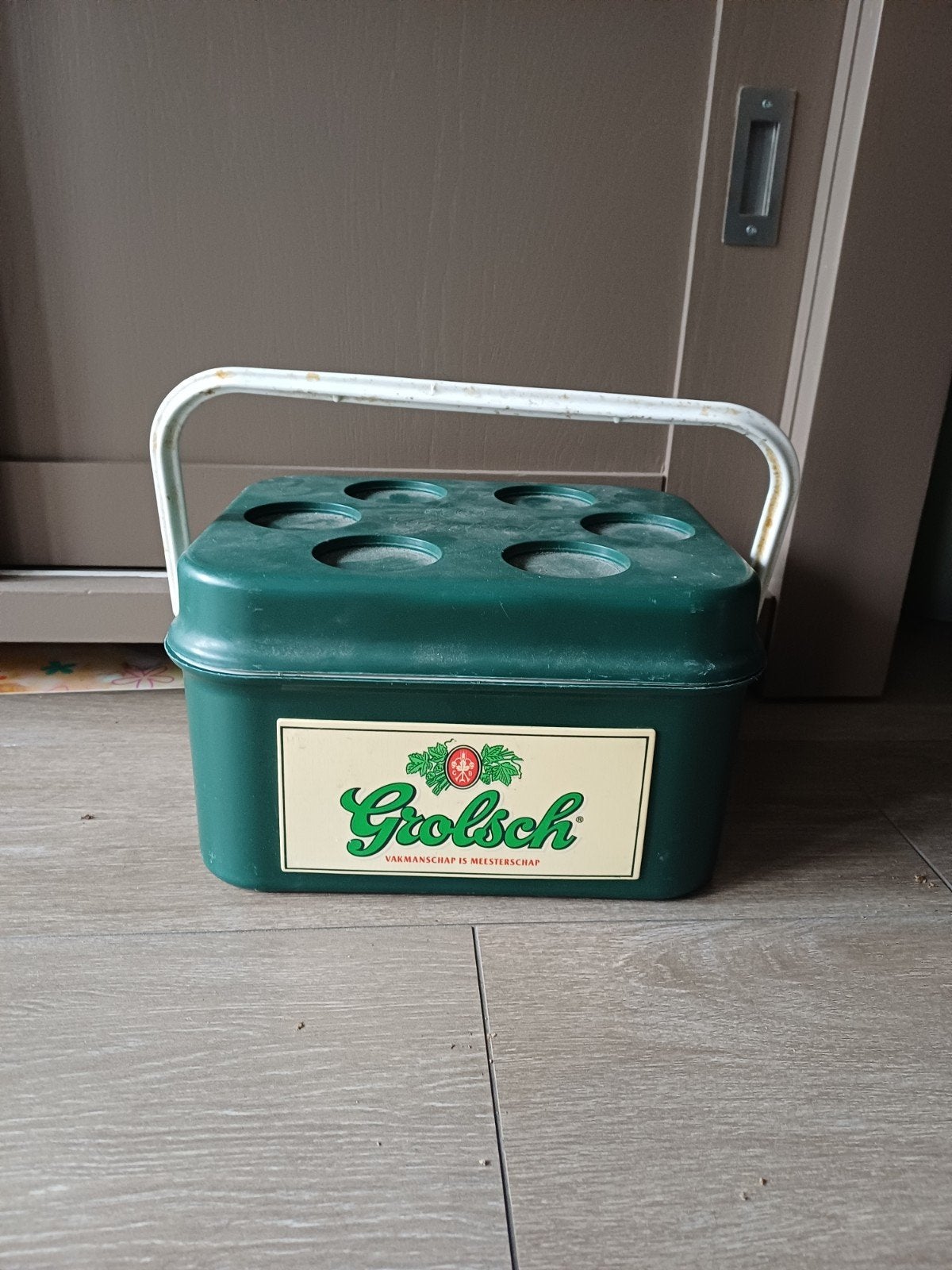 Grolsch Koelbox - Vintage en Handig voor Drankjes, Ophalen, Gebruikt, Koelbox, Koelelement