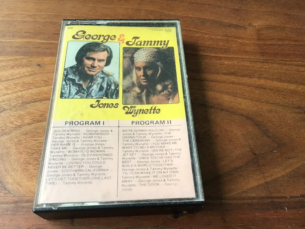 MC, 1979, GEORGE JONES, TAMMY WYNETTE, 16-SP-1405, Ophalen of Verzenden, Zo goed als nieuw, 1 bandje