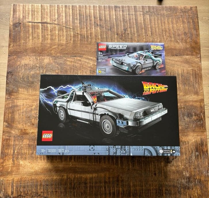 Lego Back to the future bundel ongeopend 10300 & 77256, Overige merken, Auto, Groter dan 1:32, Ophalen of Verzenden