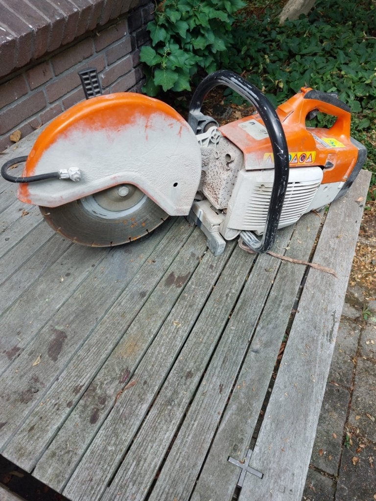 STIHL BANDENZAAG, Ophalen of Verzenden, Gebruikt, Overige soorten, STIHL