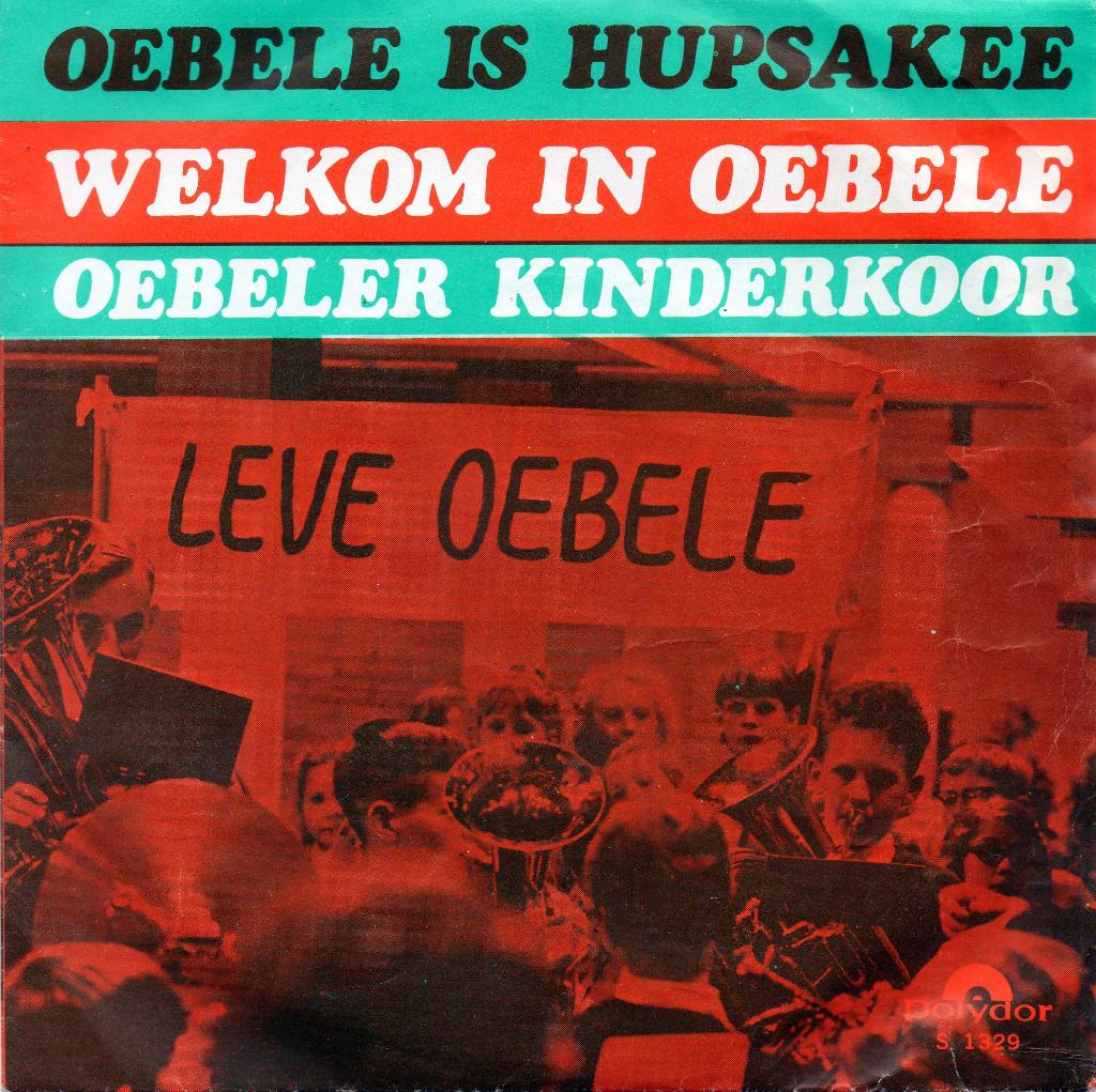 Oebele Kinderkoor - Oebele is hupsakee, Verzenden, 7 inch, Single, Zo goed als nieuw