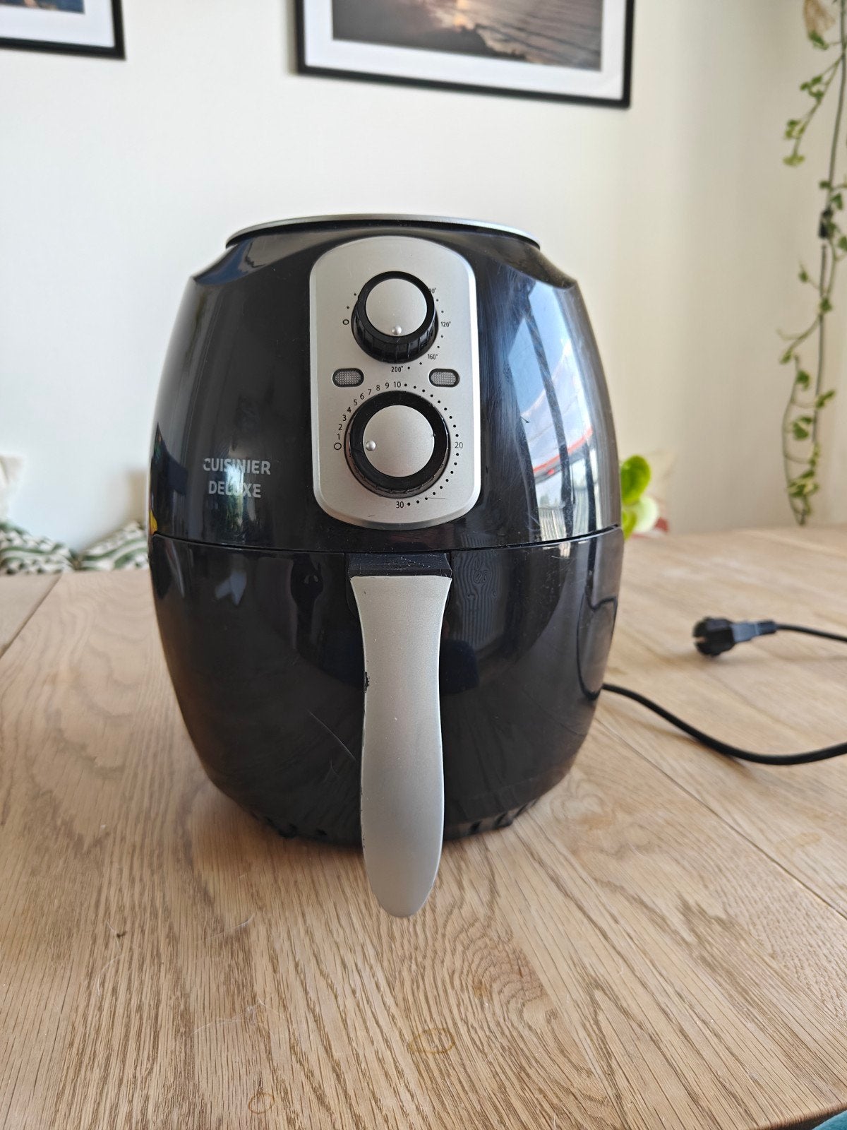 Gratis Cuisinier Deluxe Airfryer, Witgoed en Apparatuur, Airfryers, Ophalen, Gebruikt, Airfryer