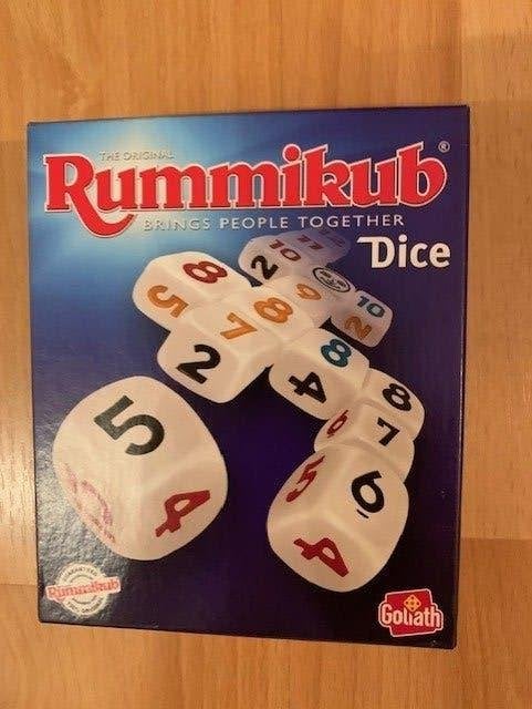 DOBBEL RUMMIKUB compleet en als nieuw., Een of twee spelers, Ophalen of Verzenden, Zo goed als nieuw, Goliath