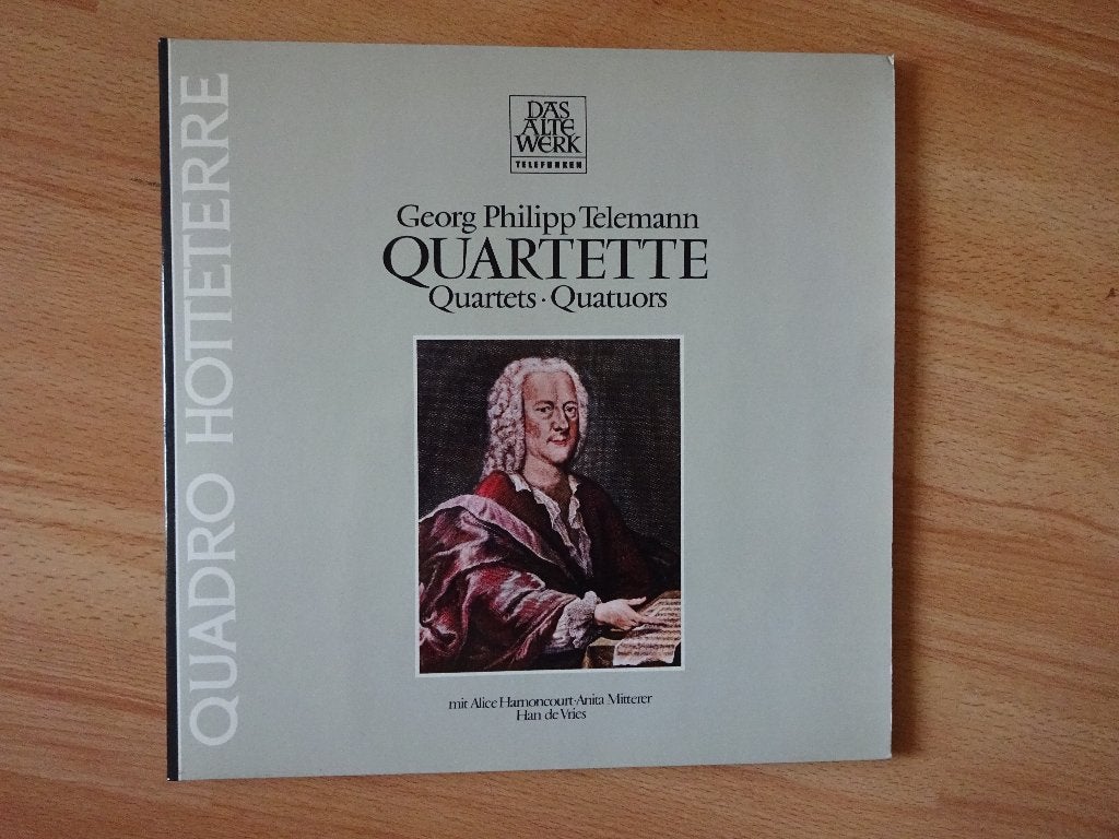 LP Georg Philipp Telemann - Quartets ,  6.42622 AW, LP, Kamermuziek, Overige componisten, Ophalen of Verzenden
