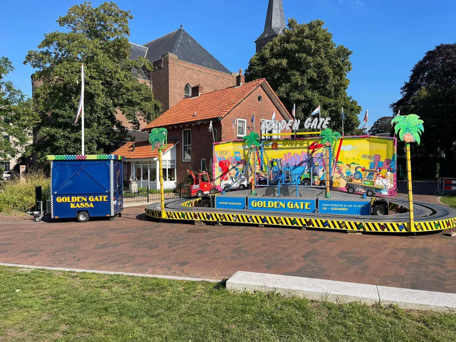 Te huur kinder attractie buggybaan evenement bedrijfs feest, Ophalen, Zo goed als nieuw, Overige
