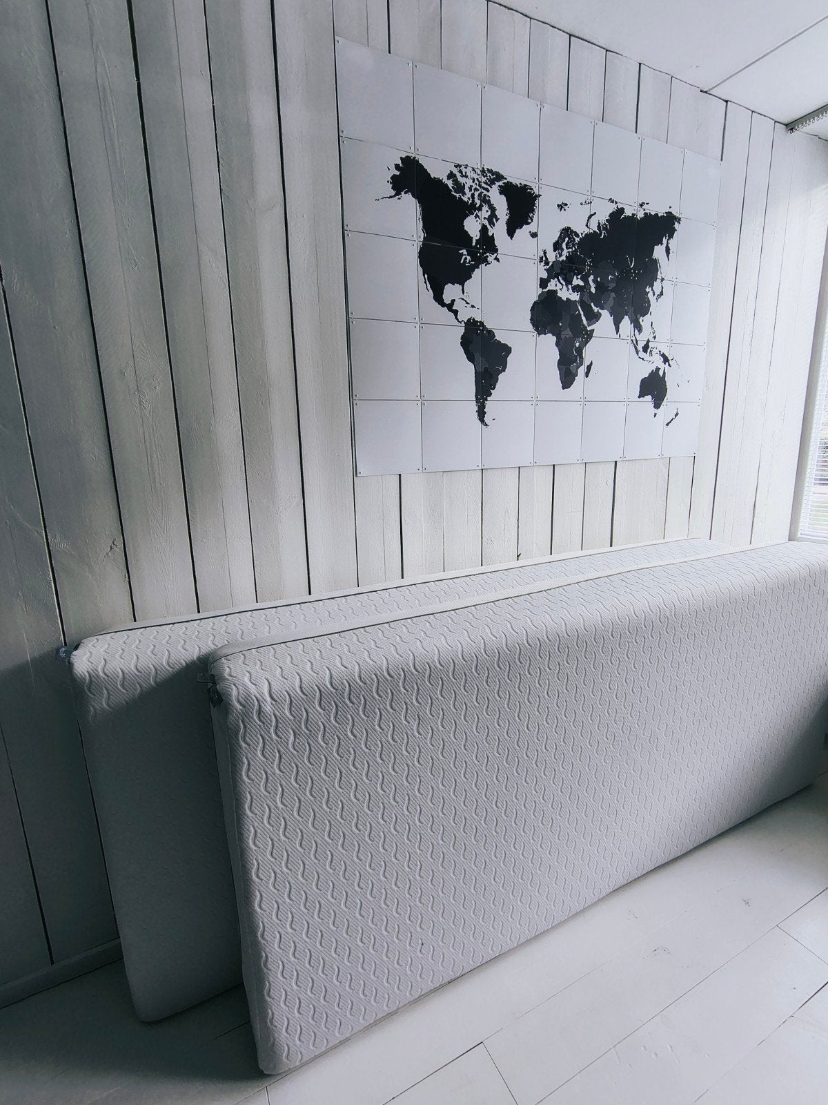 2x 1 pers Jysk Wellpur Gold F85 Air Traagschuim Matras 90x20, Ophalen, Zo goed als nieuw, Eenpersoons, 90 cm