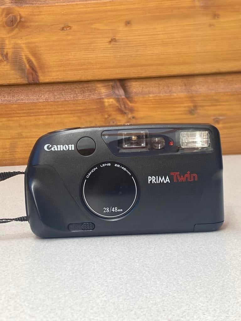 Canon prima twin, Ophalen of Verzenden, Zo goed als nieuw, Compact, Canon