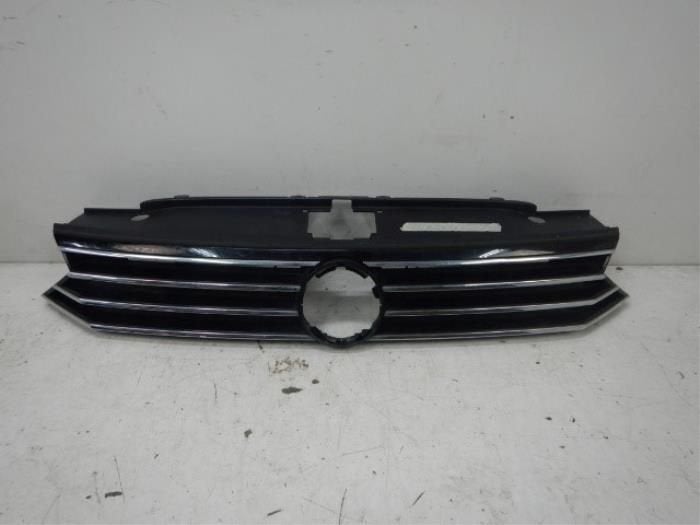 VW Passat B8 Grille Chrome / Zwart, Auto-onderdelen, Ophalen of Verzenden, Gebruikt