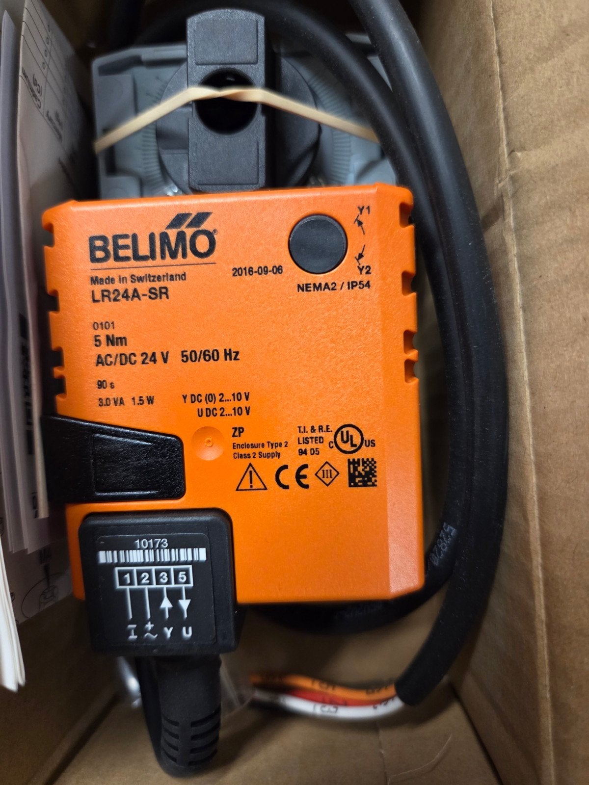 BELIMO LR924A-SR Servomotor 5 Nm AC/DC 24V 50/60 Hz, Ophalen of Verzenden