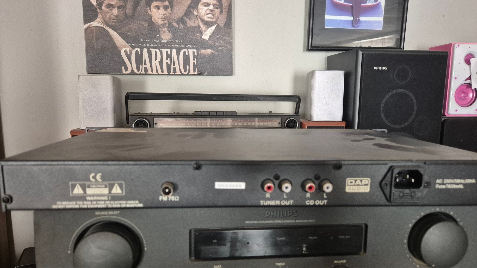 DAP Audio TCD-100 CD-speler / Tuner - Goede staat, Gebruikt, DAP Audio, Onbekend, Ophalen of Verzenden