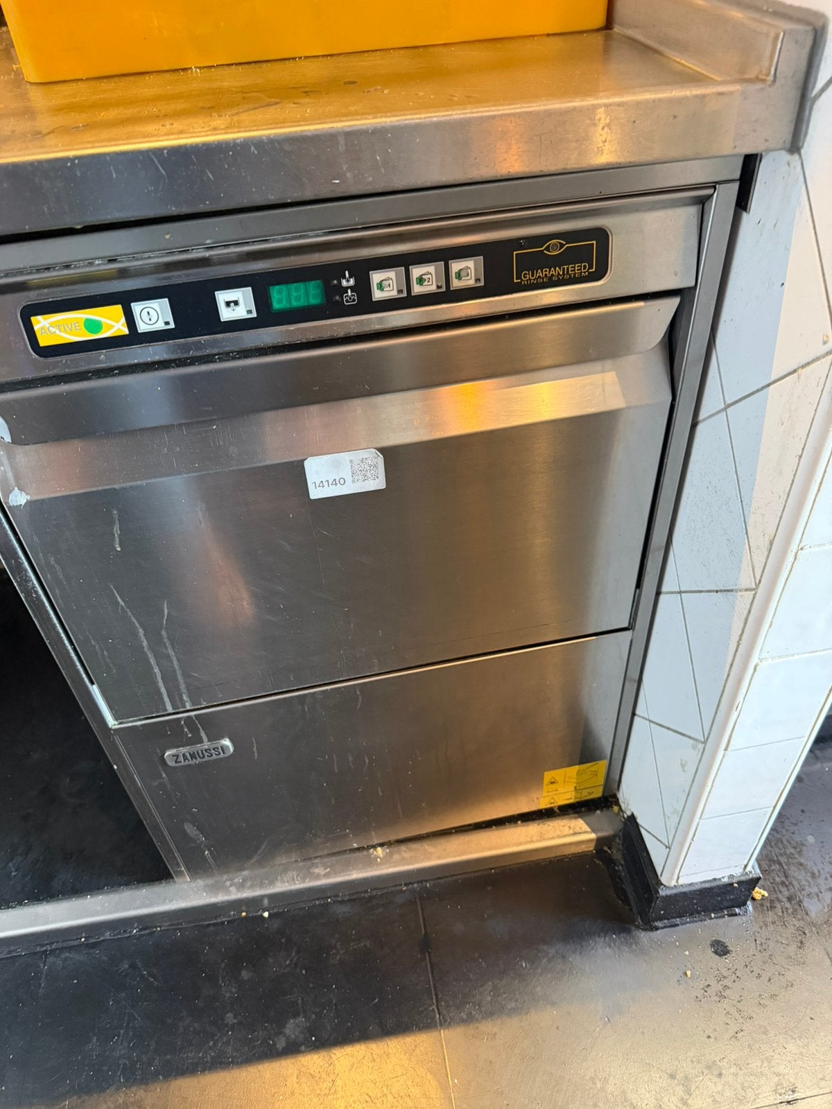 Horeca vaatwasser zanussi gratis, Witgoed en Apparatuur, Vaatwasmachines, Ophalen, Minder dan 85 cm