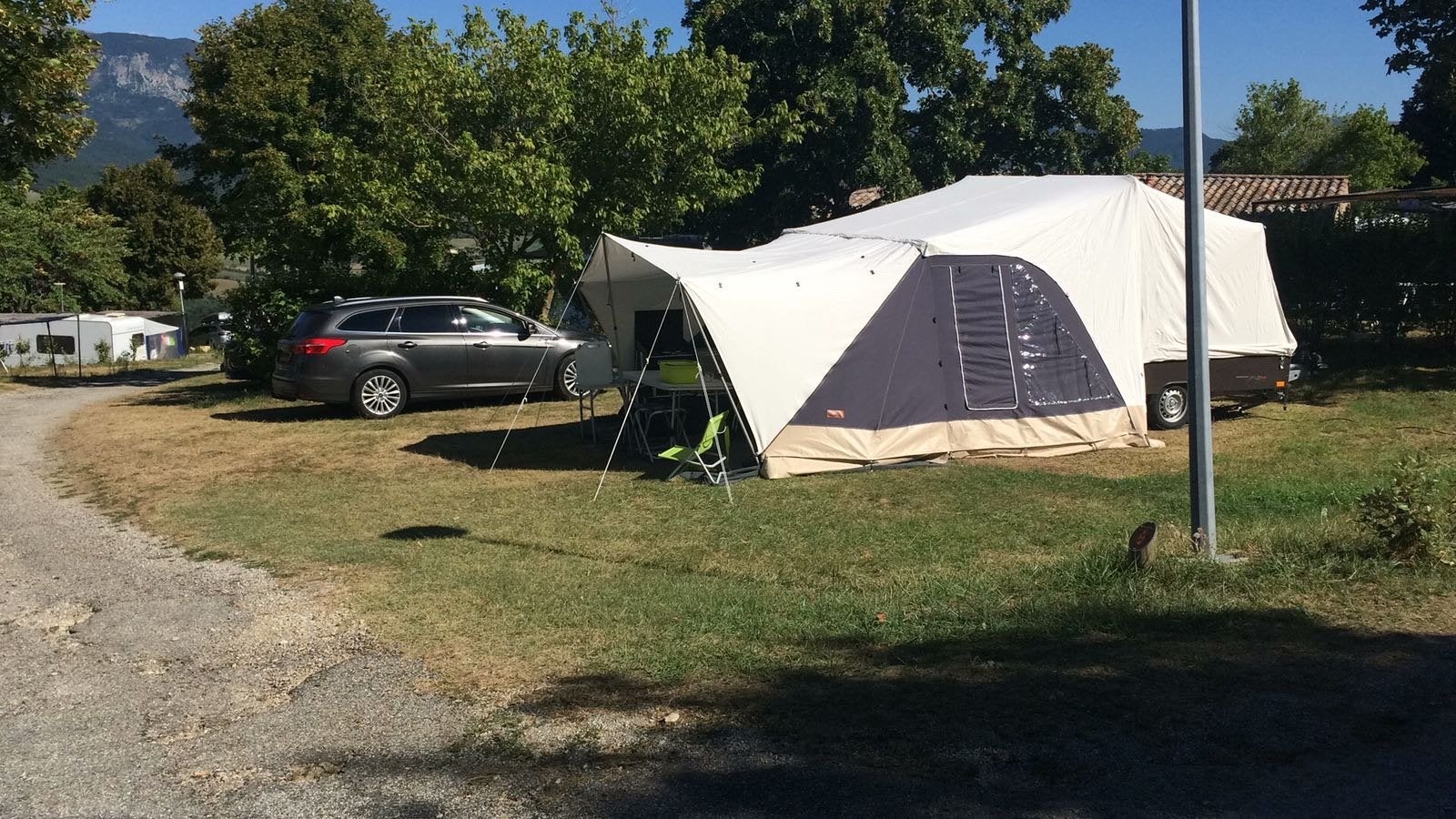 Combi Camp Flexi Comfort met varioluifel voor 4-6 personen, Ophalen, Combi-Camp, Meerkleurig, Aanwezig