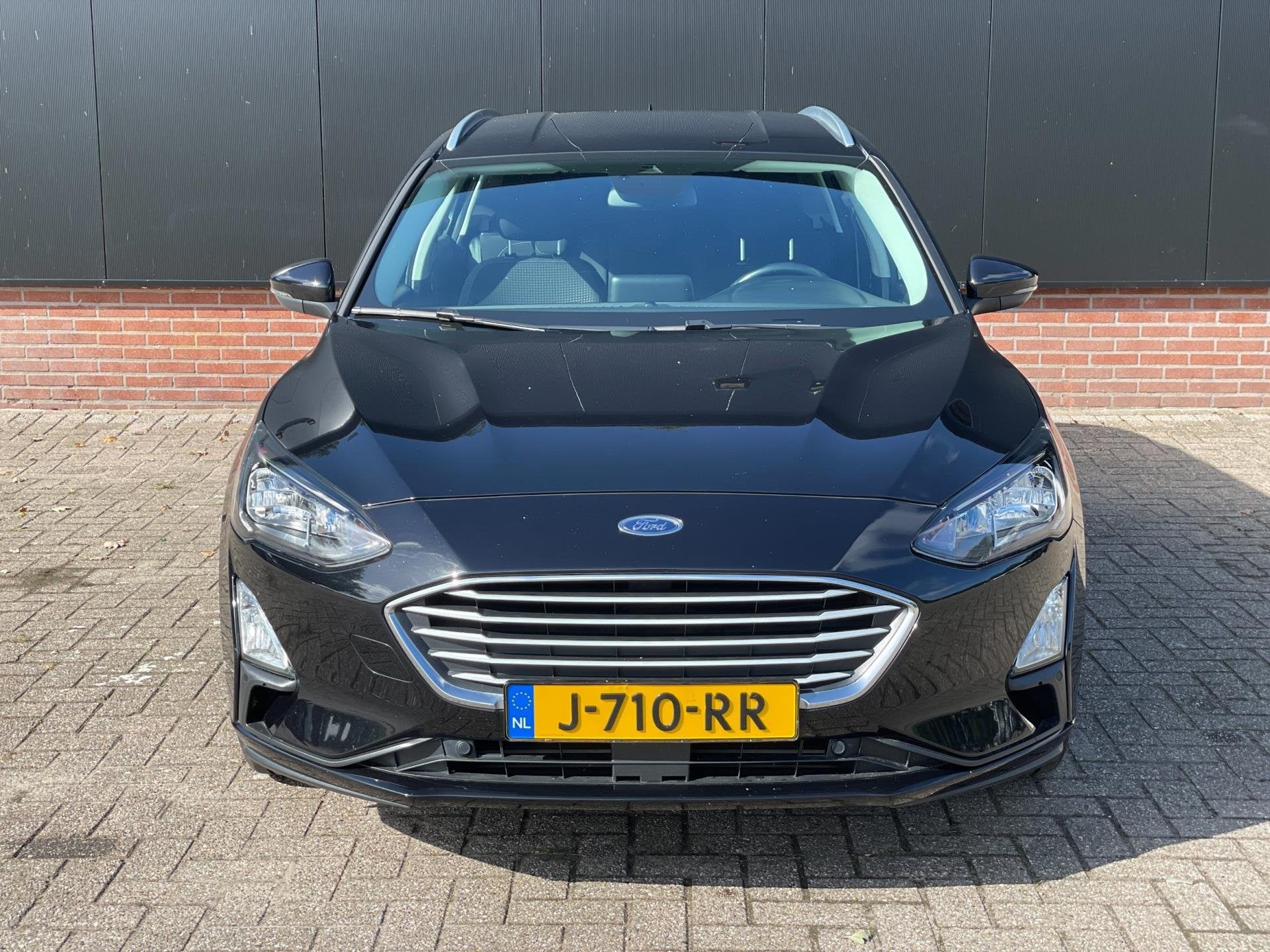 Ford Focus Wagon 1.0 EcoBoost Hybrid Trend Edition Business, Auto's, Gebruikt, Zwart, Grijs, Hybride Elektrisch/Benzine