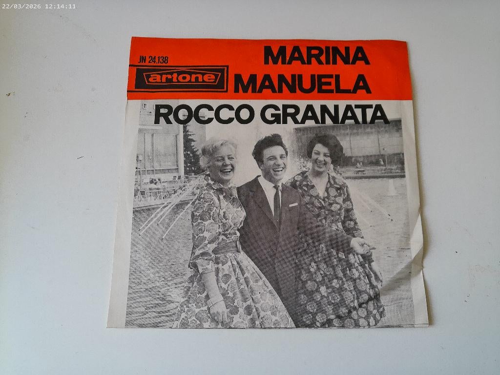 Rocco Granata - Marina / Manuela, Gebruikt, 7 inch, Single, Ophalen of Verzenden