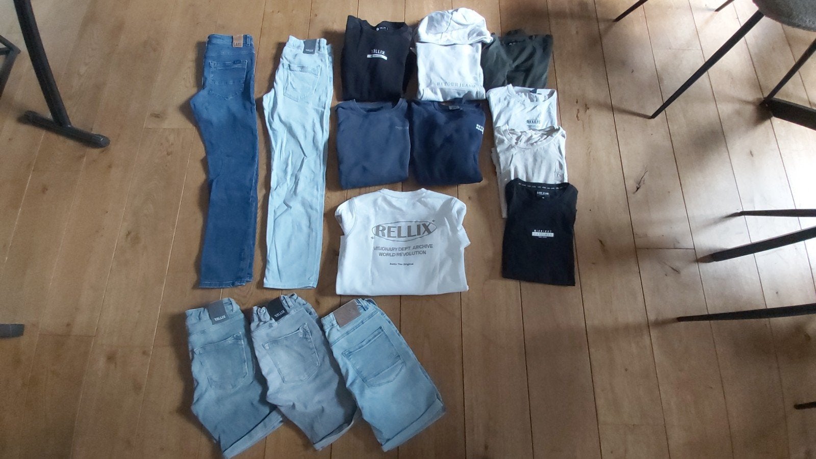 Jongens kledingpakket oa rellix maat 164 / 176, Overige typen, Ophalen of Verzenden, Jongen, Rellix