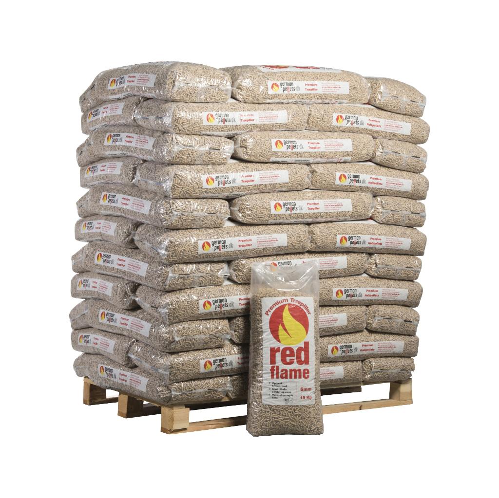 Red Flame pellets, houtpellets voor Uw pelletkachel, Minder dan 3 m³, Ophalen, Overige houtsoorten, Blokken