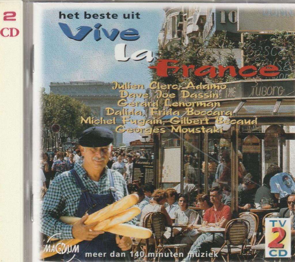 Het Beste uit Viva La France ( 2 cd set ), Cd's en Dvd's, Cd's | Franstalig, Verzenden, Zo goed als nieuw