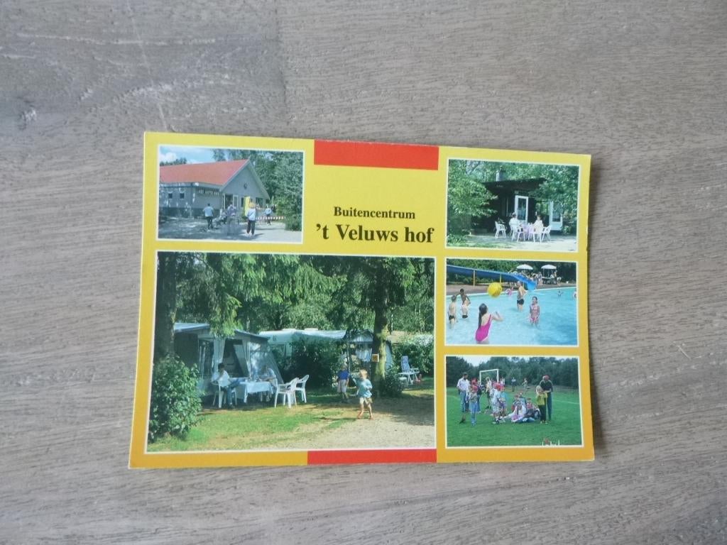 Hoenderloo, buitencentrum 't Veluwshof / tent/zwembad, Verzenden, 1980 tot heden, Gelopen, Noord-Brabant