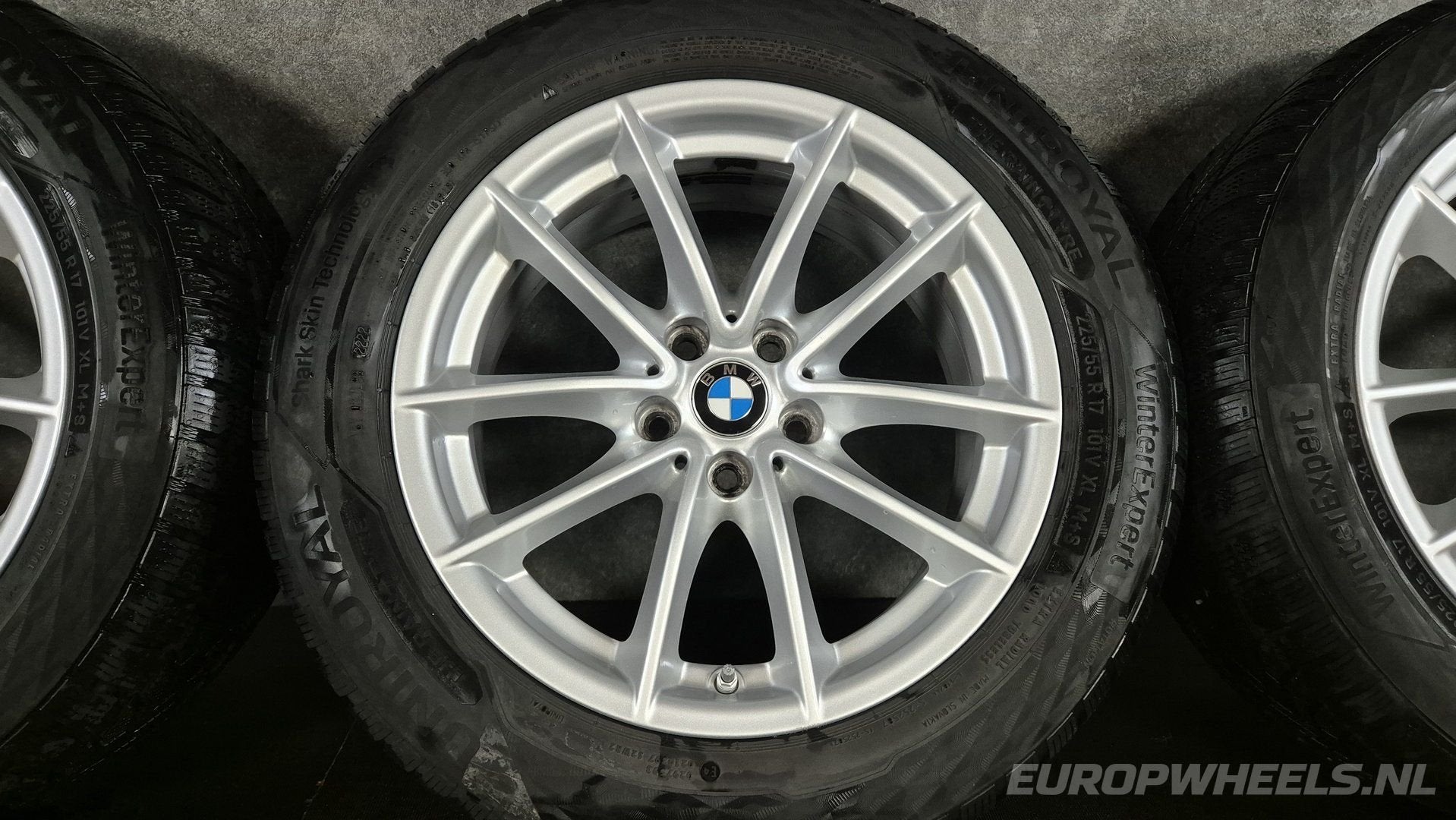 17 inch BMW velgen 5 Serie G30 G31 618 G26 winterbanden, Gebruikt, -, -, Banden en Velgen