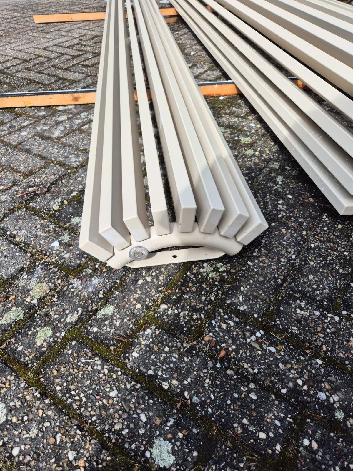 Thermic design radiatoren 2200mm hoog met toebehoren, Ophalen, Gebruikt, Radiator, Minder dan 60 cm