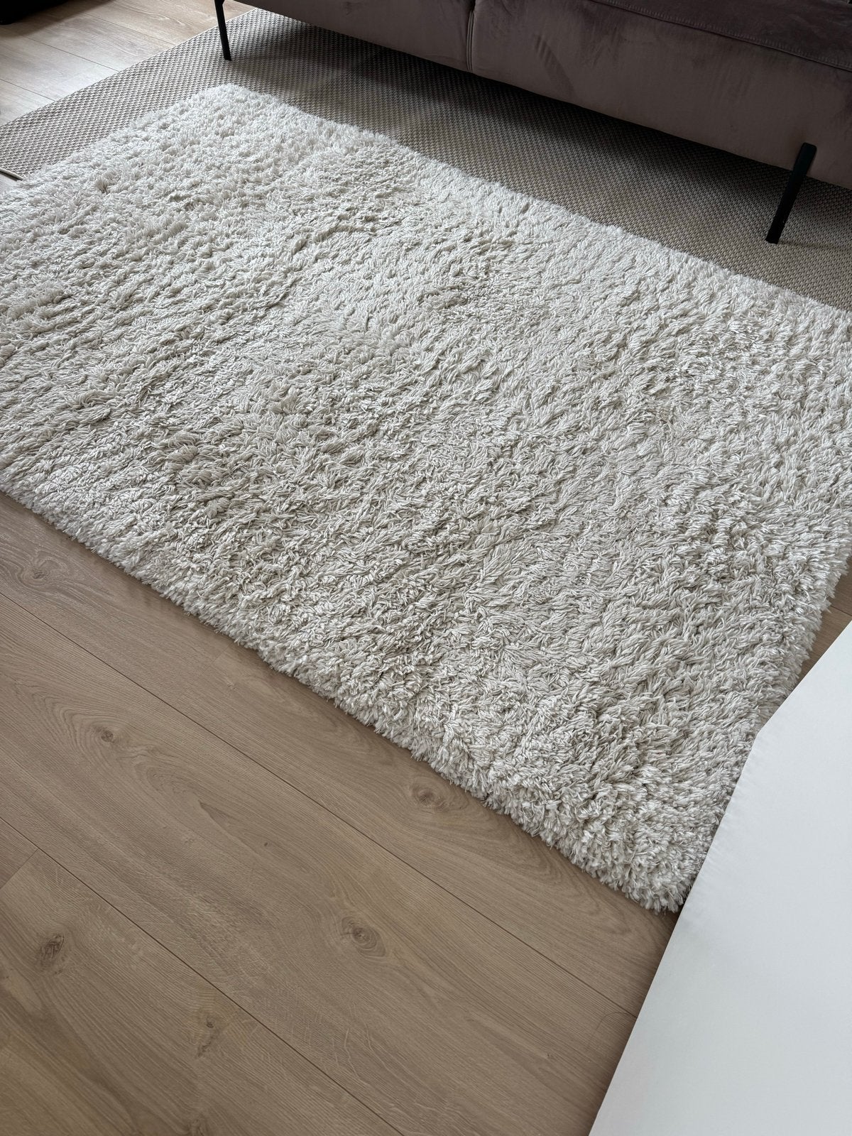 IKEA carpet, 100 tot 150 cm, Ophalen of Verzenden, Zo goed als nieuw, Crème