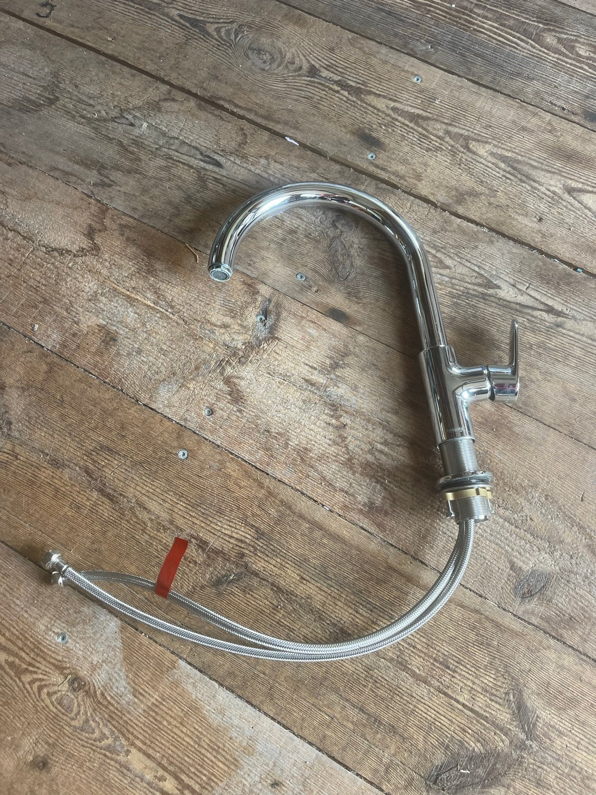 Hansgrohe Keukenkraan - Chroom, Ophalen of Verzenden, Gebruikt, Chroom, Kraan