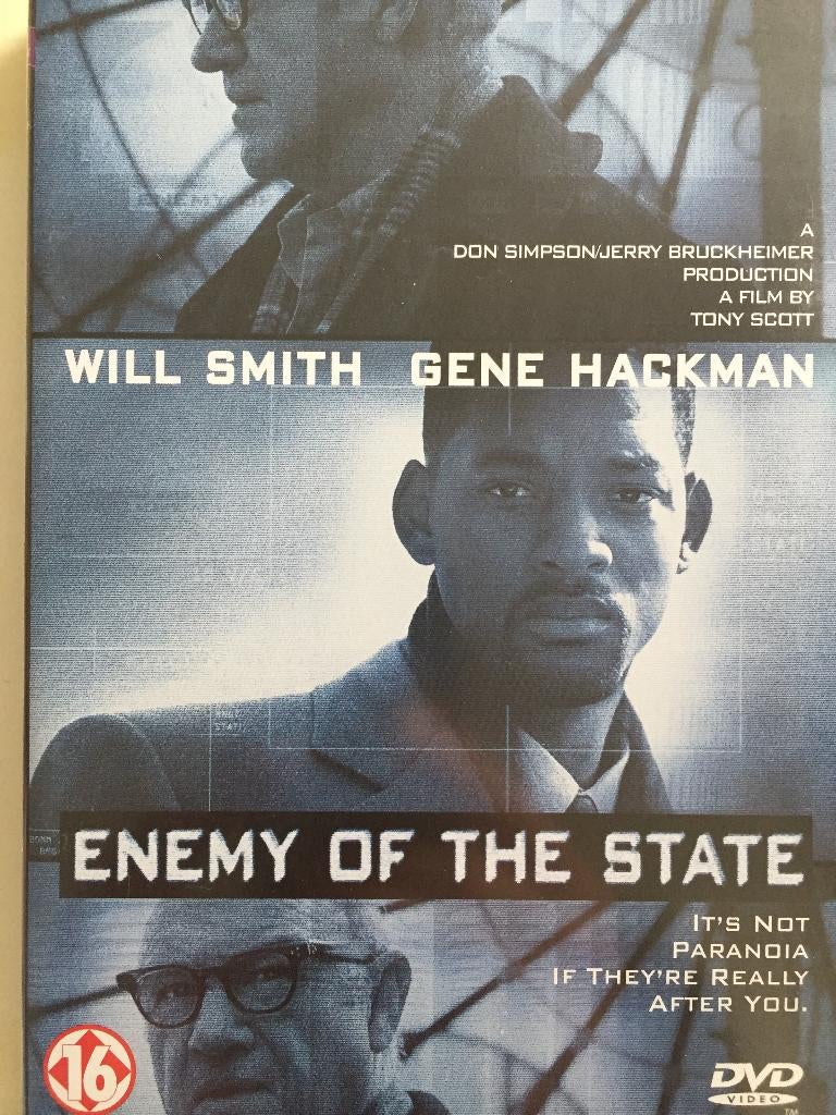 Enemy of the State, Vanaf 16 jaar, Ophalen of Verzenden, Zo goed als nieuw, Actiethriller