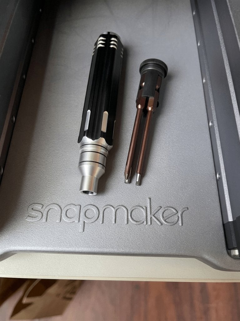 Snapmaker 2.0 A350T 3-in-1 3D printer, lasergraveerder & CNC, Ophalen, Gebruikt, Ingebouwde Wi-Fi, Filament
