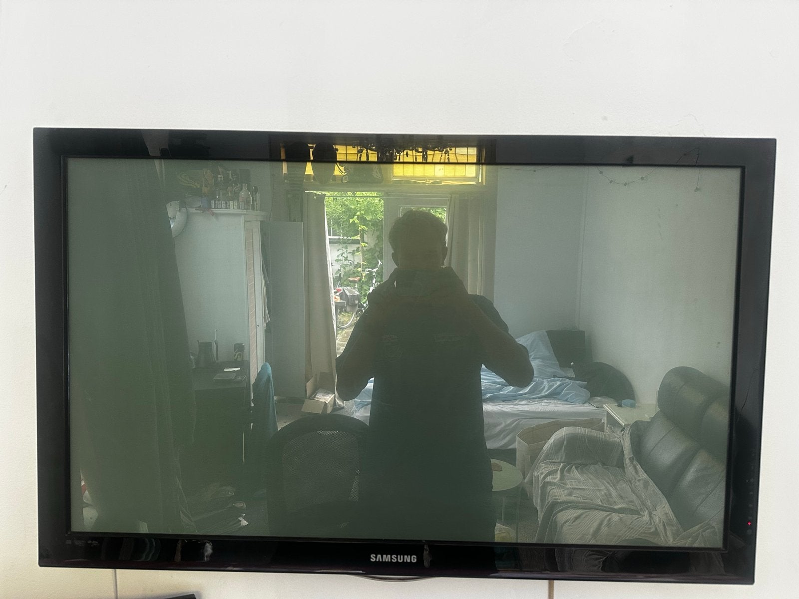 Samsung Plasma TV 106 cm (42 inch) - inclusief muurbeugel, Ophalen, Gebruikt, 50 Hz, HD Ready (720p)