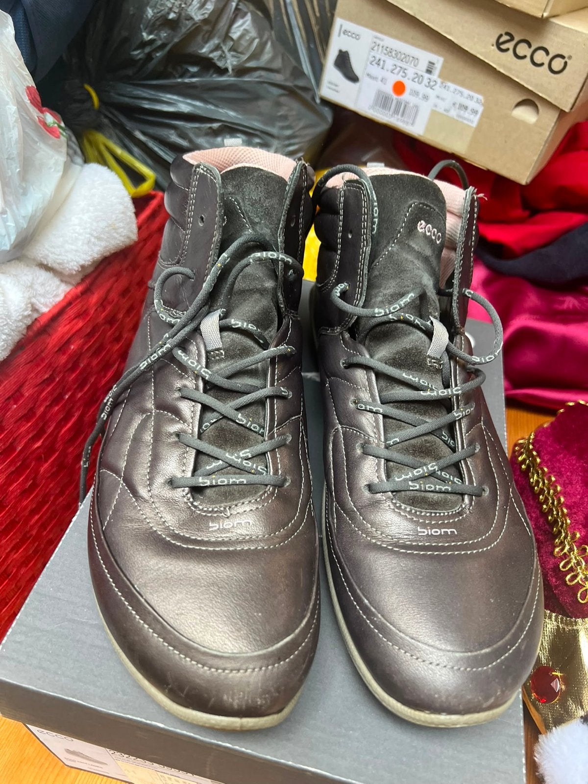 Ecco Biom dames sneakers maat 41, Kleding | Dames, Schoenen, Ophalen of Verzenden, Gedragen, Bruin, Sneakers of Gympen
