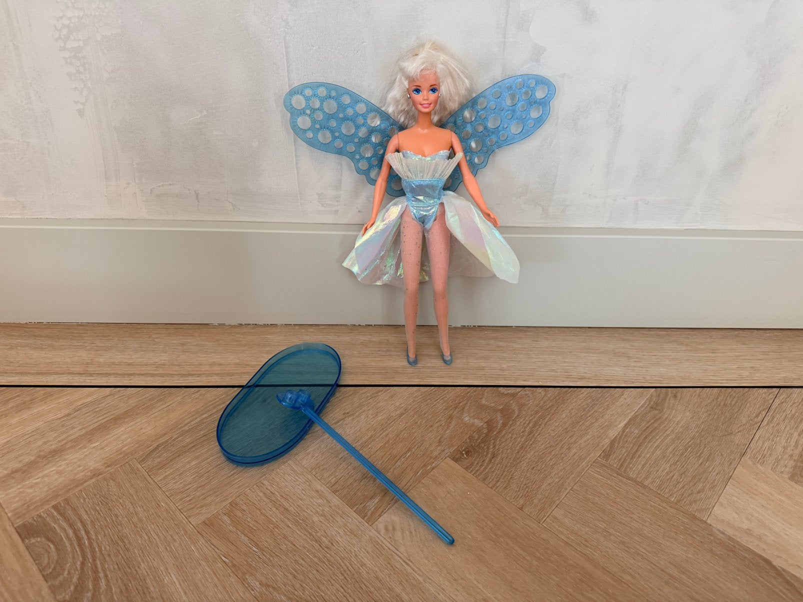 Vintage Barbie 1994 Bubble Angel - Vlinder Bellenblaas, Kinderen en Baby's, Speelgoed | Poppen, Ophalen of Verzenden, Gebruikt
