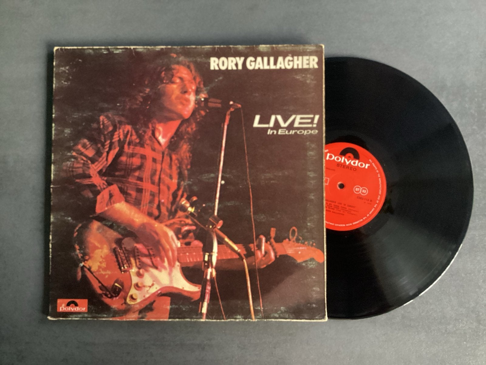 Rory Gallagher - Live! In Europe (LP), Cd's en Dvd's, Vinyl | Rock, Ophalen of Verzenden, 12 inch, Blues Rock