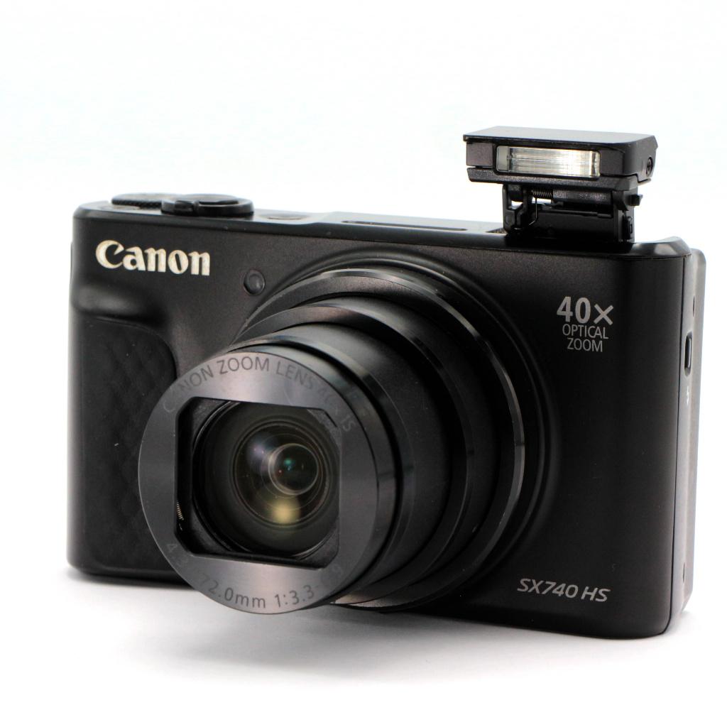 Canon PowerShot SX740 HS Black, Audio, Tv en Foto, Fotocamera's Digitaal, 20 Megapixel, Canon, Compact, Ophalen of Verzenden