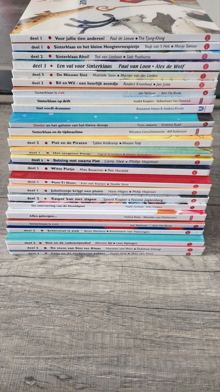 Grote collectie Sinterklaas kinderboeken - 20 stuks, Boeken, Ophalen of Verzenden, Gelezen, Diverse auteurs, Fictie algemeen
