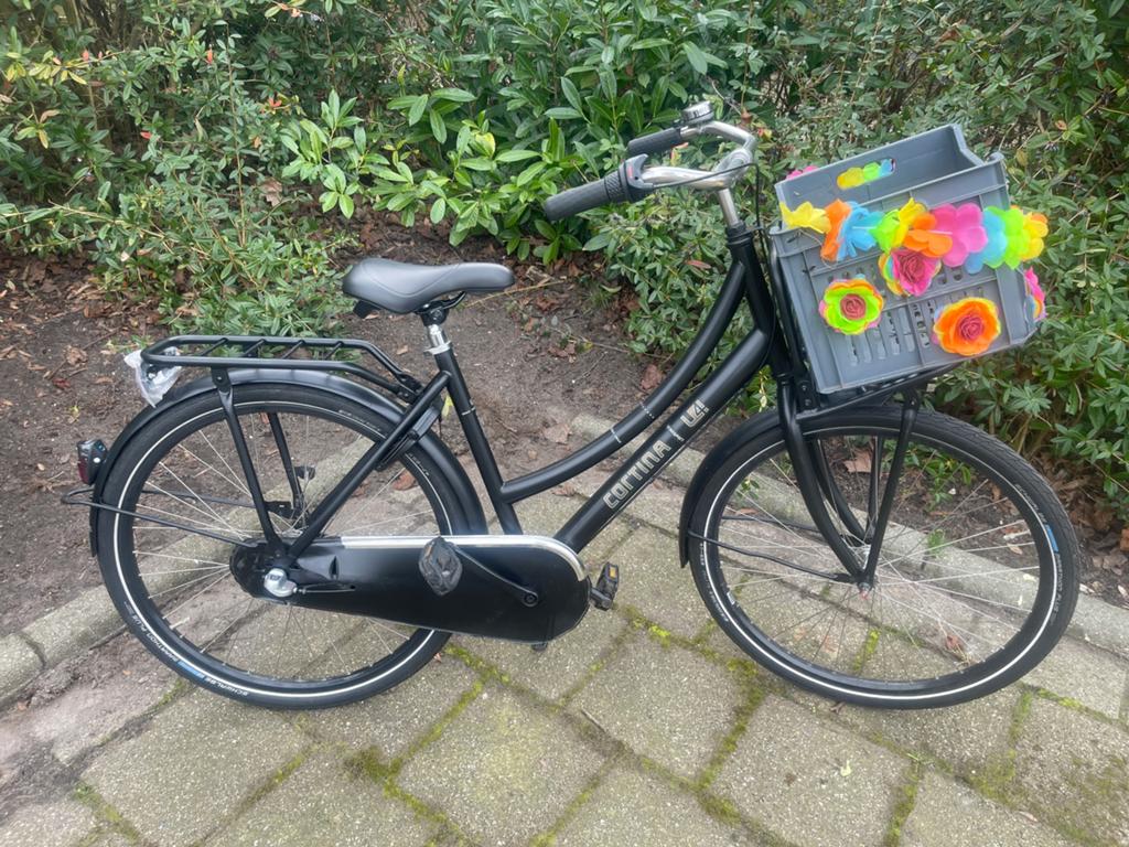 Prachtig cortina U4 transport meisjesfiets te koop, Fietsen en Brommers, 26 inch of meer, Terugtraprem, Versnellingen, Ophalen of Verzenden