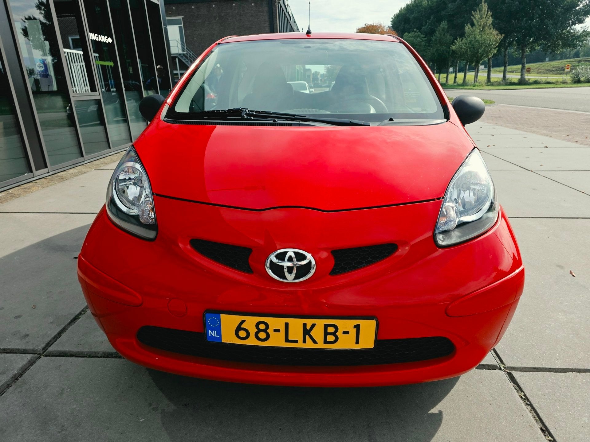 Toyota Aygo 1.0-12V - Stuurbekrachtiging -, Auto's, Voorwielaandrijving, Stof, Gebruikt, Zwart