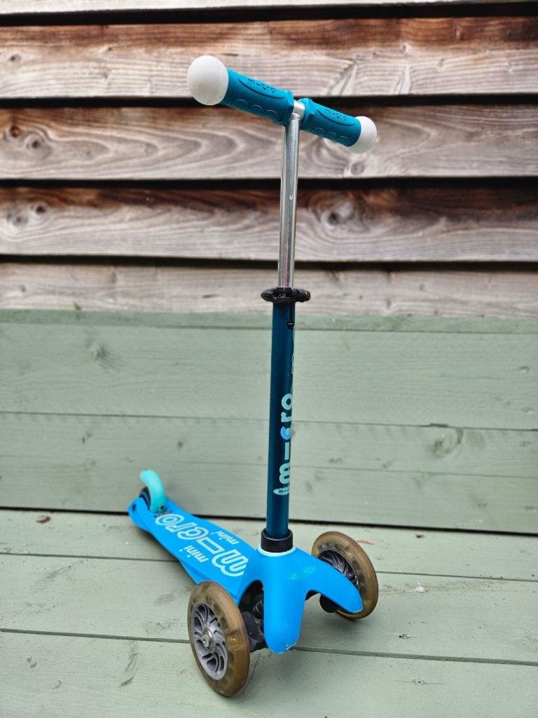 Micro Mini Deluxe Magic step - Blauw, Fietsen en Brommers, Ophalen of Verzenden, Gebruikt, Gewone step, Micro Step Mini