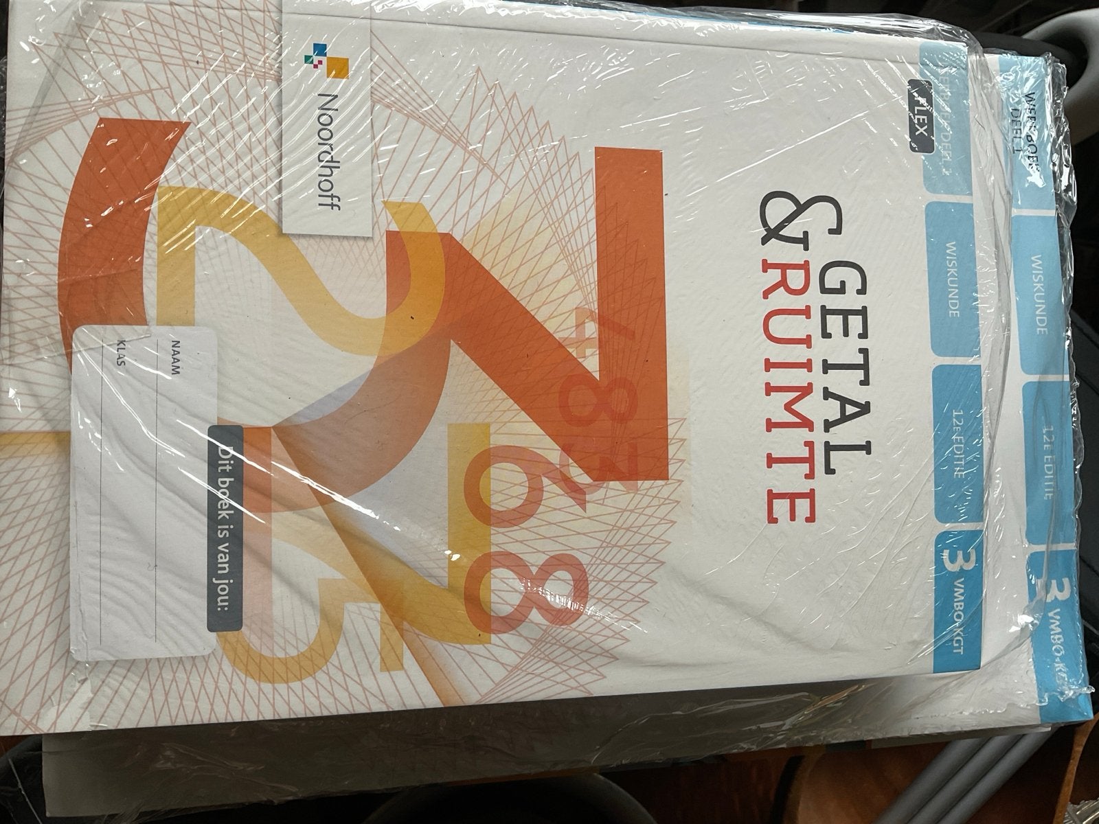 Nieuw Wiskunde Getal & Ruimte VMBO-KGT 3e editie deel 3, Boeken, Ophalen of Verzenden, Nieuw, VMBO, Wiskunde A
